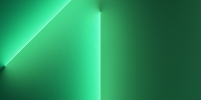 1404x3040 Official iPhone 13 Alpine Green wallpapers