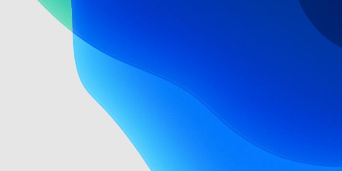 1125x2436 iPadOS Wallpaper 4K, Stock, Blue, White background, #1550