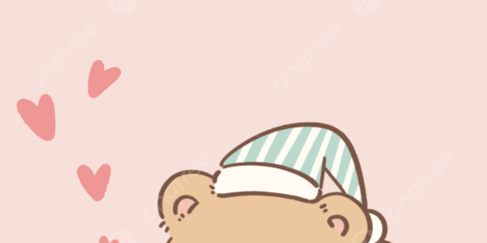 1200x2400 Sitting Bear Simple Cartoon Style Wallpaper Background Wallpaper Image For  Free Download - Pngtree
