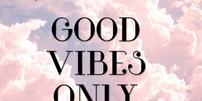 719x1280 Download Good Vibes Only Cloud Aesthetic Vibes Wallpaper | Wallpapers.com