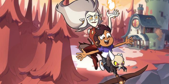 1920x1080 Download The Owl House Eda Fire Wallpaper | Wallpapers.com