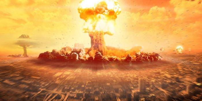 1280x800 Download A city destroyed by nuclear warfare Wallpaper | Wallpapers.com