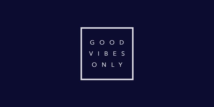 2880x1800 Good vibes only navy – desktop wallpaper