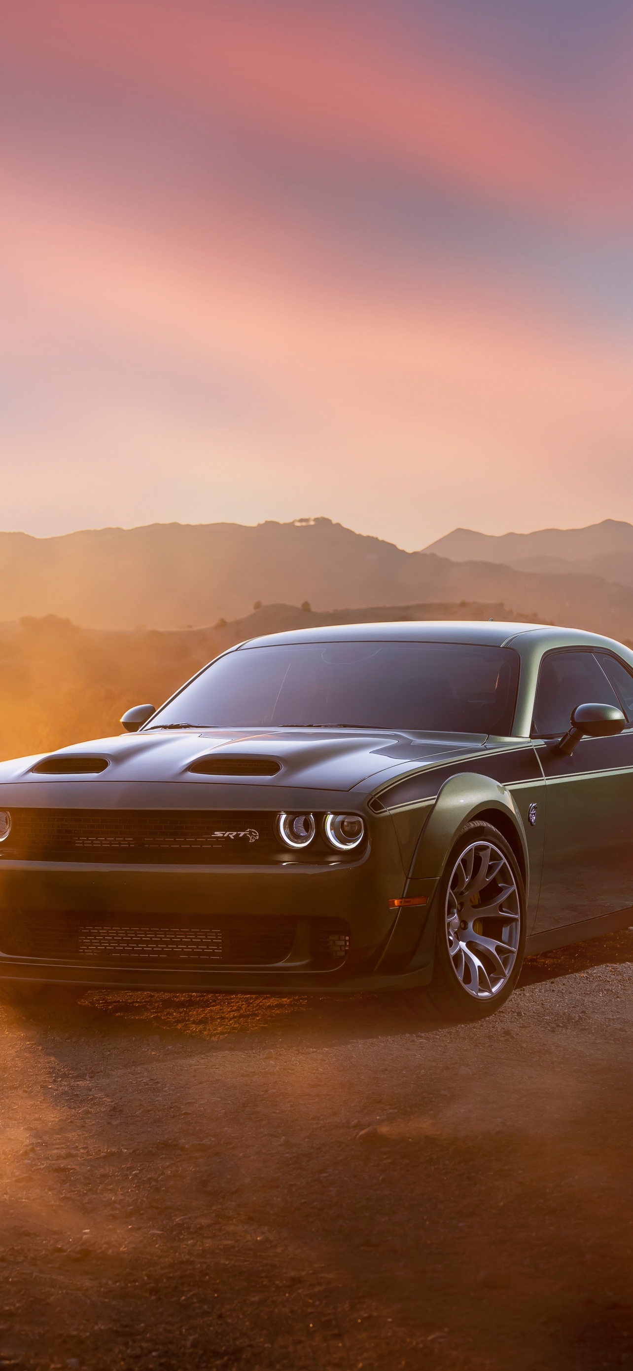 1284x2778 Dodge Challenger 2023 Wallpapers