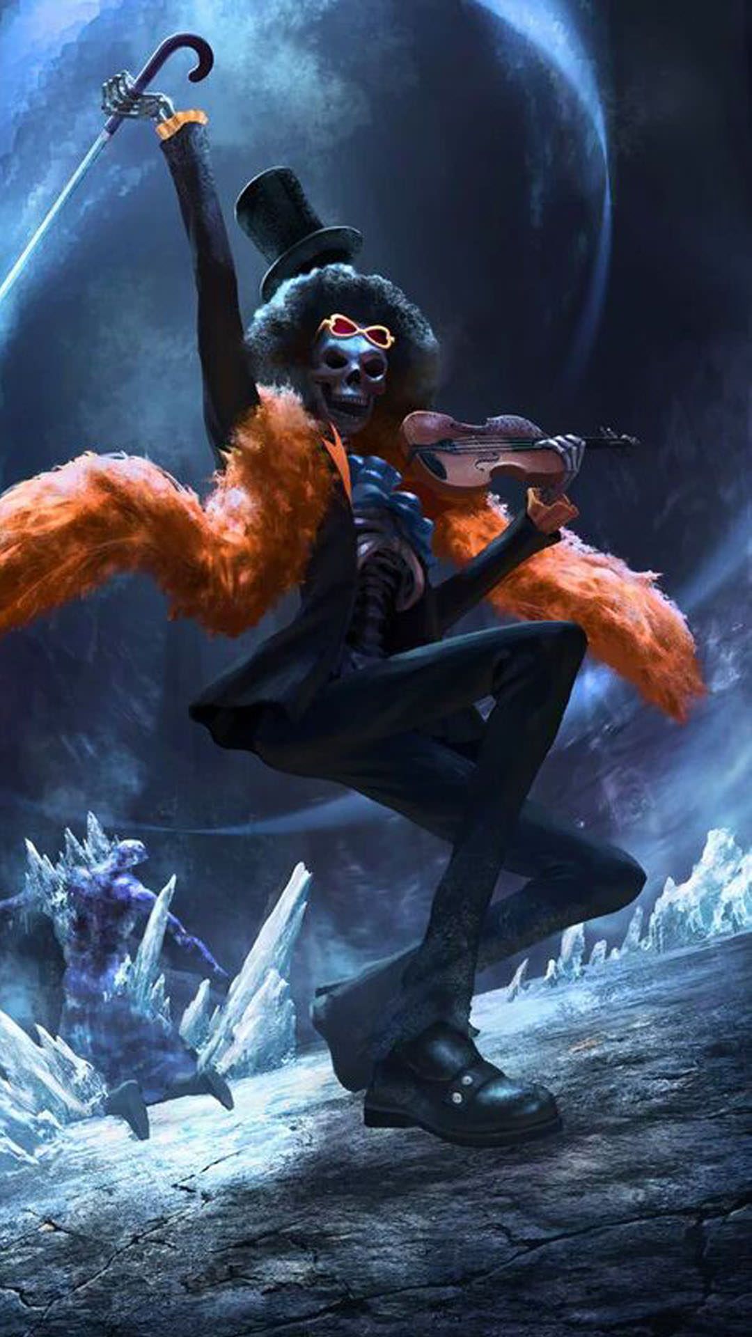 1080x1920 Brook wallpaper 33 | Brooks one piece, One piece manga, One piece luffy