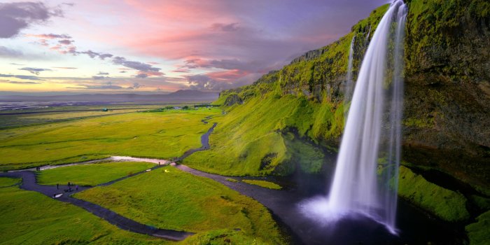 2400x1452 Beautiful Waterfall Nature Wallpaper | HD Wallpapers