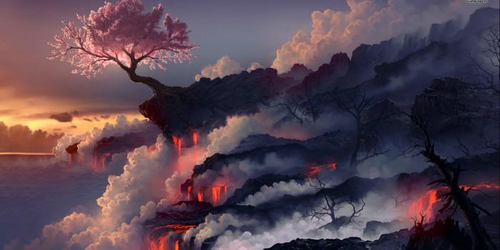 1920x1080 Volcanic Lightning Wallpaper (64+ images)