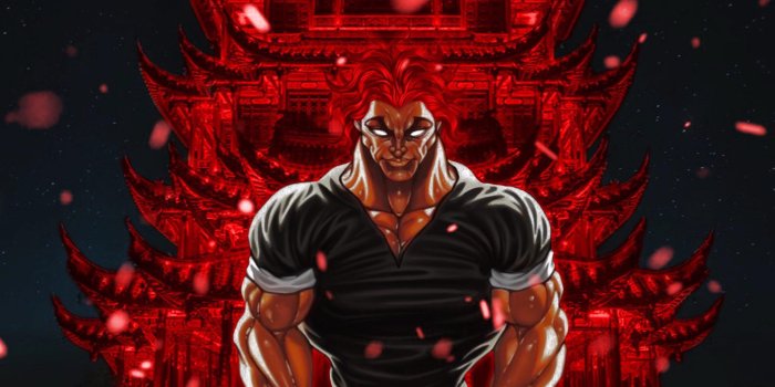 2048x2557 Yujiro Hanma Wallpaper : r/Grapplerbaki