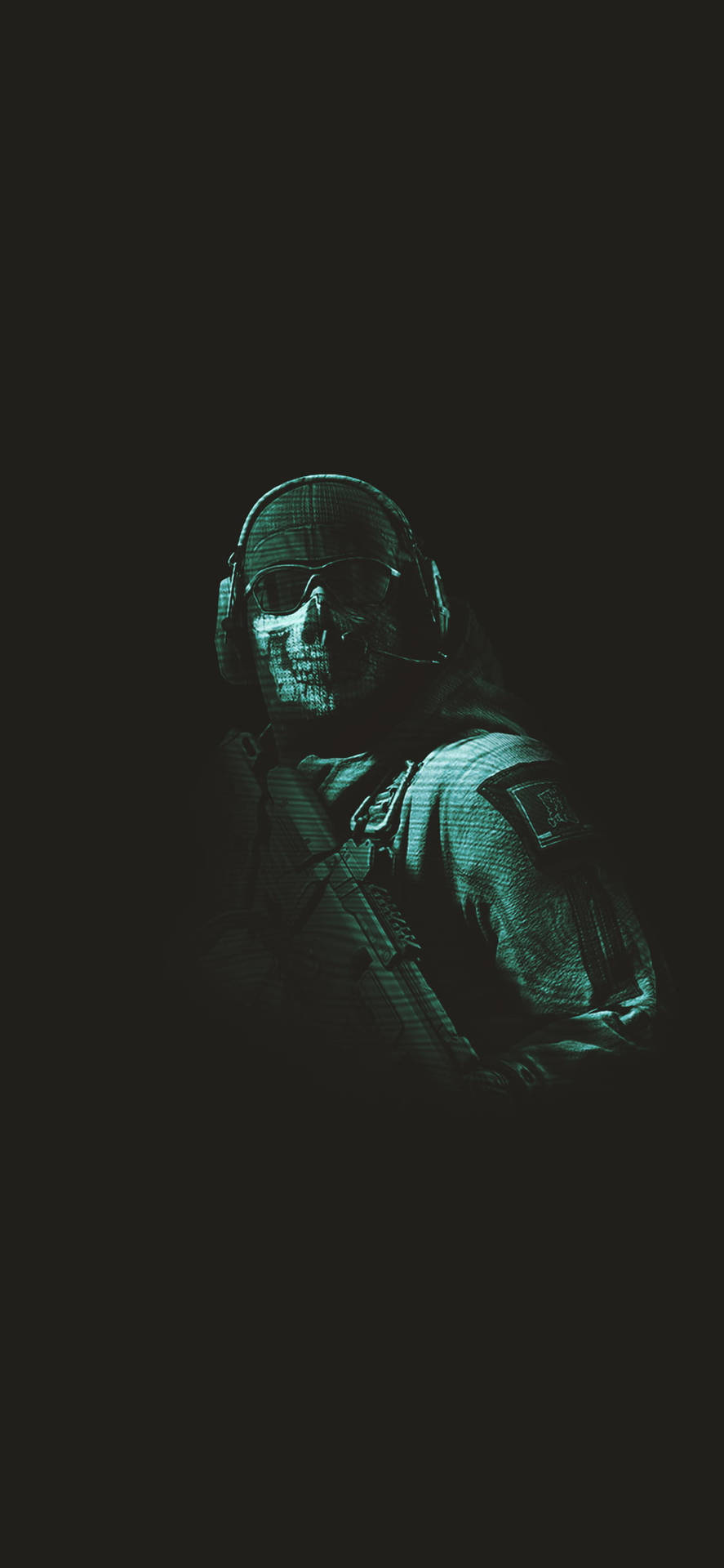 887x1920 Download Keren Call Of Duty Ghost Wallpaper | Wallpapers.com