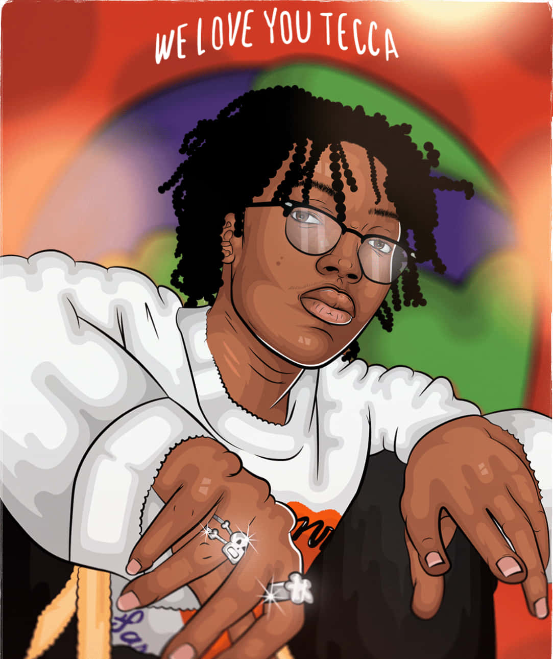 1083x1290 Download Lil Tecca Becomes a Hip-Hop Phenomenon Wallpaper | Wallpapers.com