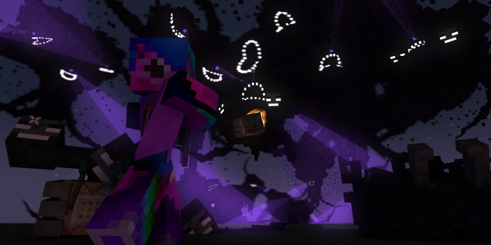 3840x2160 Wither Storm - Wallpapers and art - Mine-imator forums