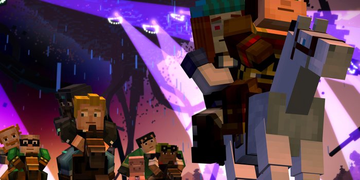 1680x1050 Free Minecraft: Story Mode Wallpaper in 1680x1050