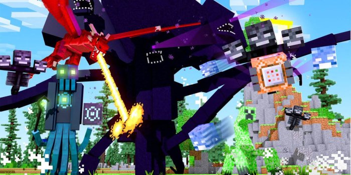 1280x720 Download Biggest Wither Storm Wallpaper | Wallpapers.com