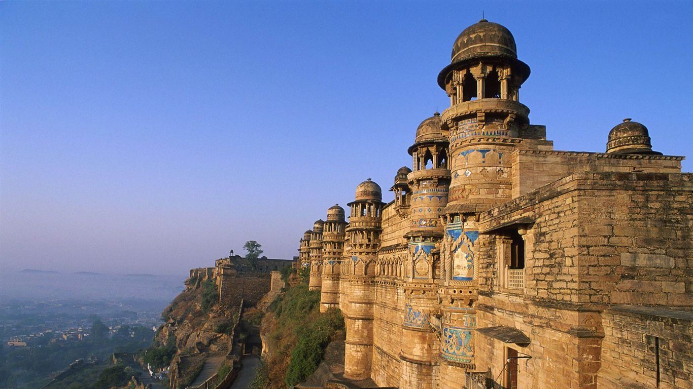 1366x768 gwalior fort india-City travel photography wallpaper - 1366x768 wallpaper  download | City travel photography, Travel photography, City travel