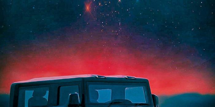 960x1920 Download Thar 4k Red Moon Art Wallpaper | Wallpapers.com