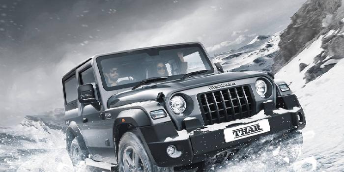 1600x1600 Mahindra Thar in Pics: See Design, Features, Interior and More in Detail -  News18