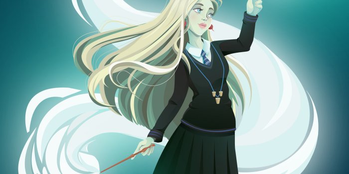 1920x2717 Luna Lovegood Vector Art | Behance