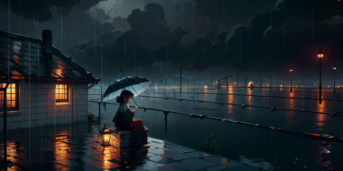 1952x1120 10+ Anime Rain HD Wallpapers and Backgrounds