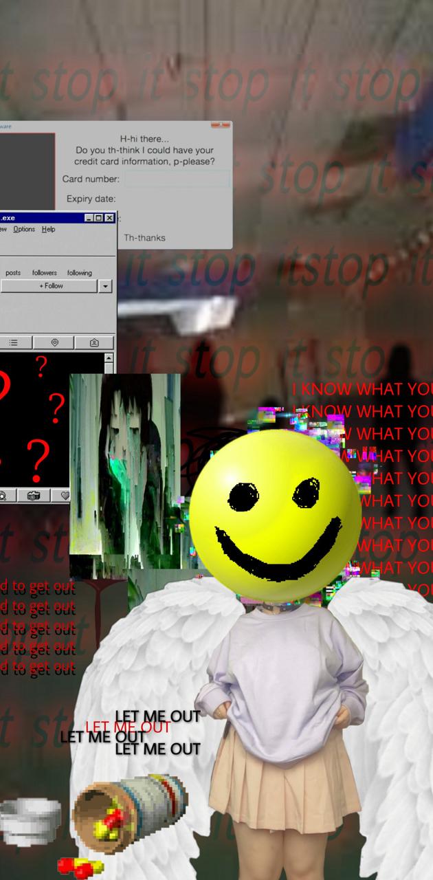 630x1280 Weirdcore Wallpaper - NawPic