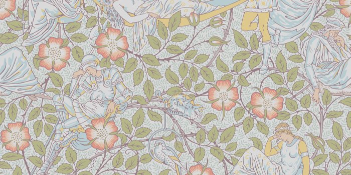 992x992 Bradbury Children's Wallpaper | Sleeping Beauty