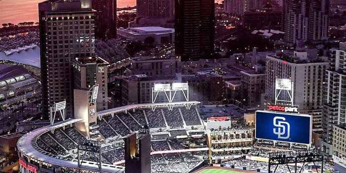 1080x1920 Download Baseball Stadium In San Diego Iphone Wallpaper | Wallpapers.com