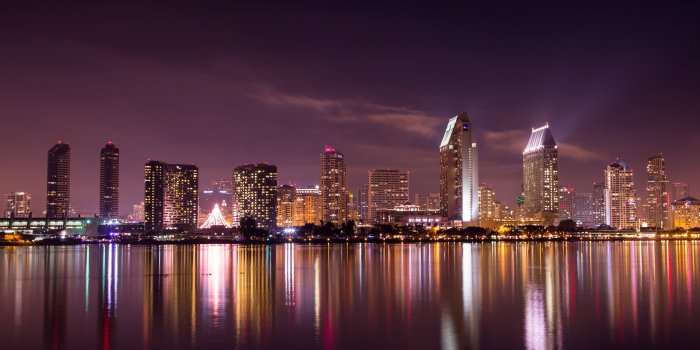 3840x2160 Wallpaper 4k San Diego Skyline Wallpaper