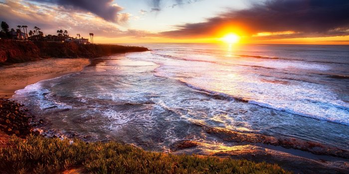 2000x1333 San Diego California sunset landscape wallpaper | 2000x1333 | 291354 |  WallpaperUP