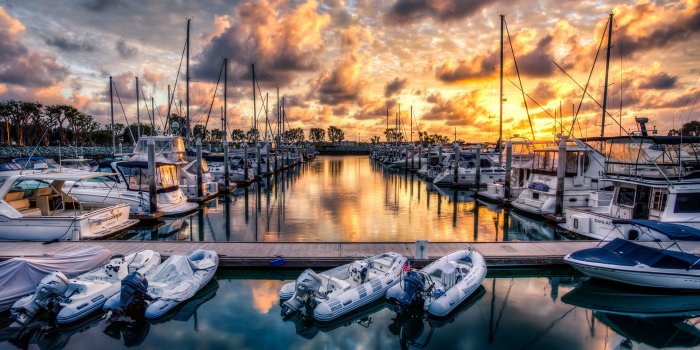 2880x1800 San Diego Harbor MacBook Air Wallpaper Download | AllMacWallpaper