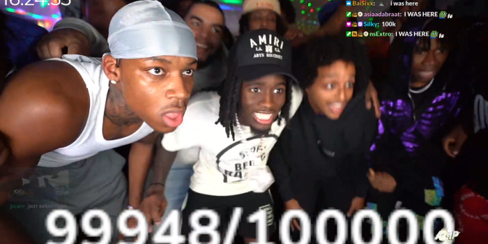 1920x1080 Kai Cenat breaks a new milestone in his campaign to be Twitch's  most-subscribed-to streamer - Dot Esports