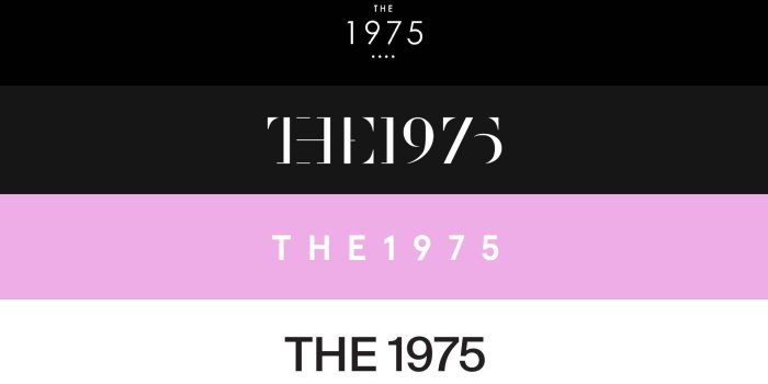 1920x1080 Download The 1975 Aesthetic Logos Wallpaper | Wallpapers.com