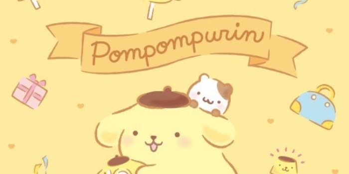 750x1624 Pompompurin | Kawaii wallpaper, Iphone wallpaper cat, Hello kitty  backgrounds