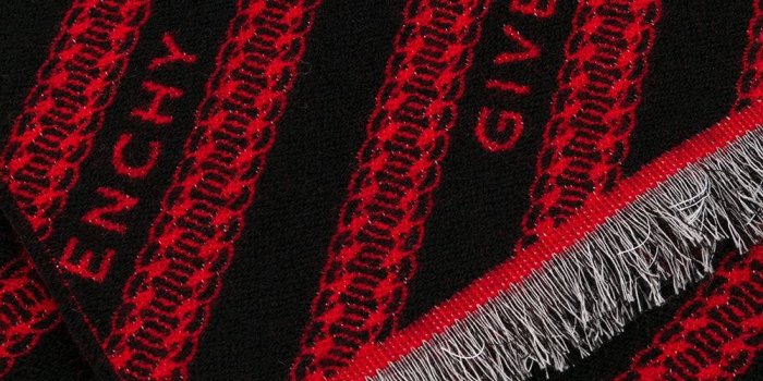 1000x1334 Download Designer Scarf With Givenchy Logo Wallpaper | Wallpapers.com