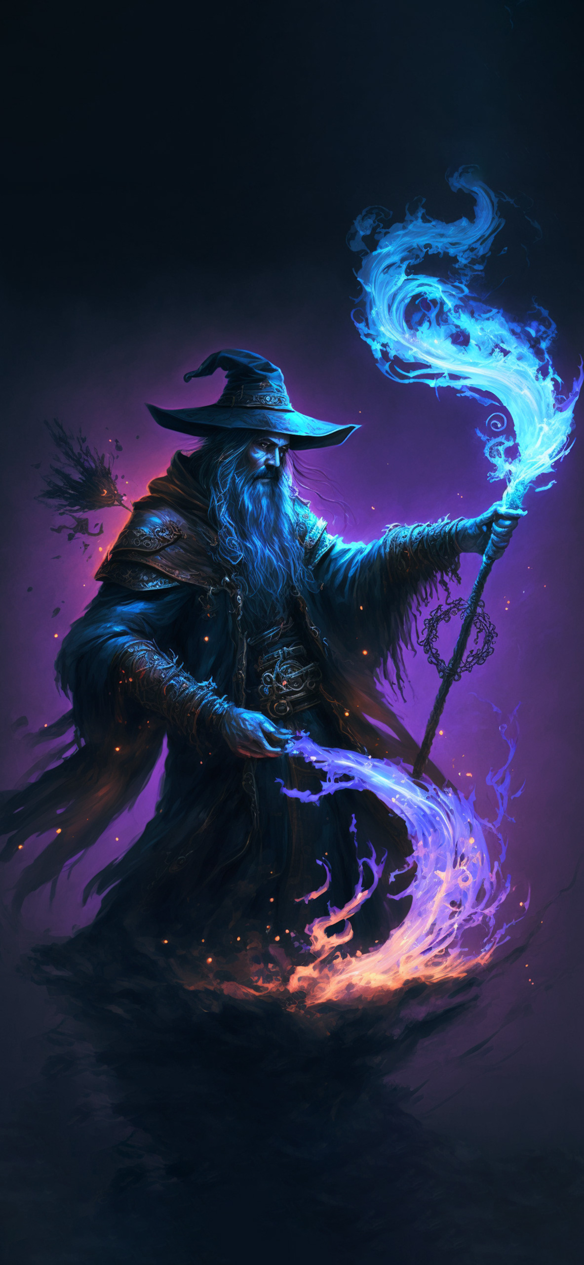 1183x2560 Aesthetic Wizard Wallpapers - Wizard Aesthetic Wallpapers iPhone