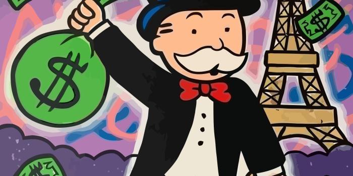 1988x2668 Paris France Grafitti Art Alec Monopoly Poster Print - Etsy