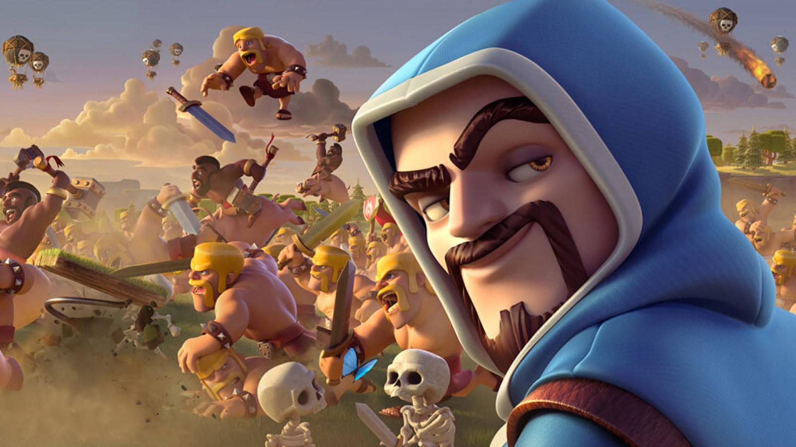 1920x1080 Download Clash Of Clans The Wizard Wallpaper | Wallpapers.com