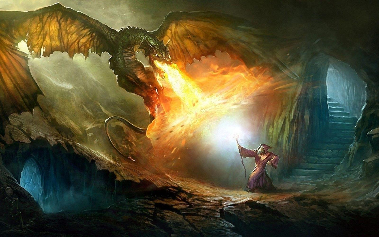 1920x1200 Wizards and Dragons Wallpapers - Top Free Wizards and Dragons Backgrounds -  WallpaperAccess
