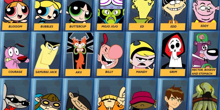 1793x1902 400+] Cartoon Network Characters Pictures | Wallpapers.com