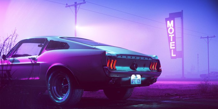 2560x1440 Neon Mustang Wallpapers - Top Free Neon Mustang Backgrounds -  WallpaperAccess