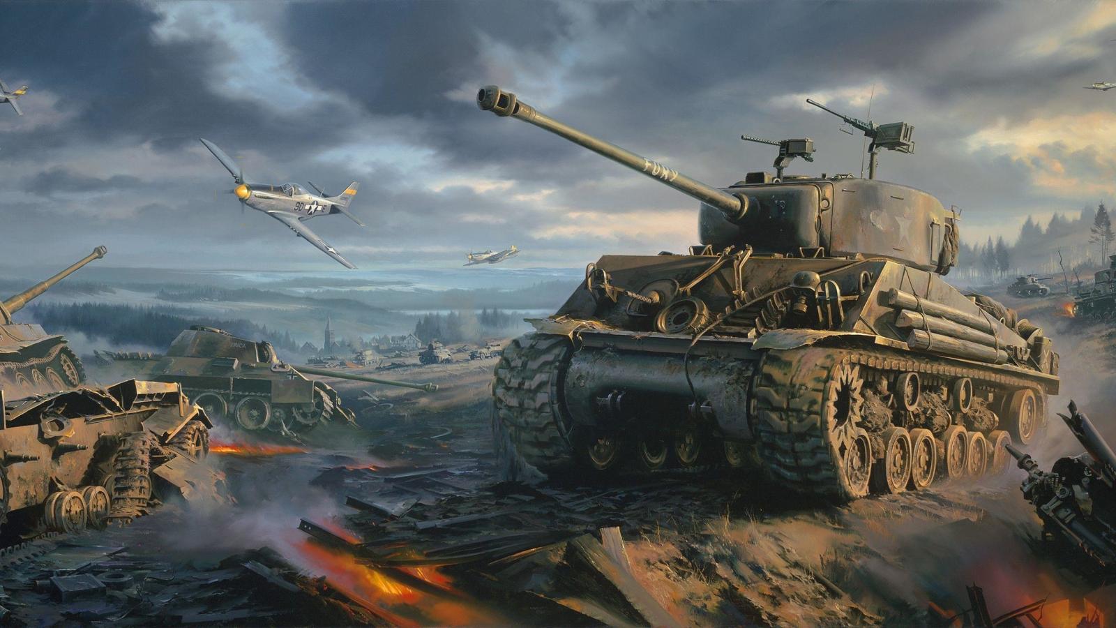 2560x1440 WW2 Tank Wallpaper (68+ images)