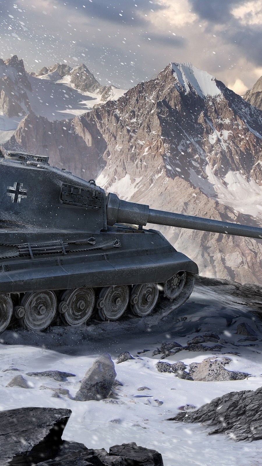 900x1600 World of tanks king tiger Wallpaper 2k Quad HD ID:1011