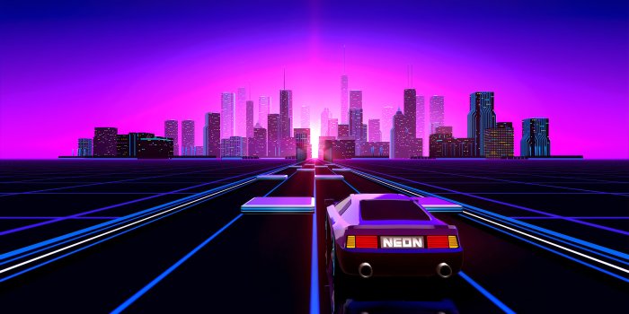 3840x2160 Wallpaper 4k Way To Retrowave City Wallpaper