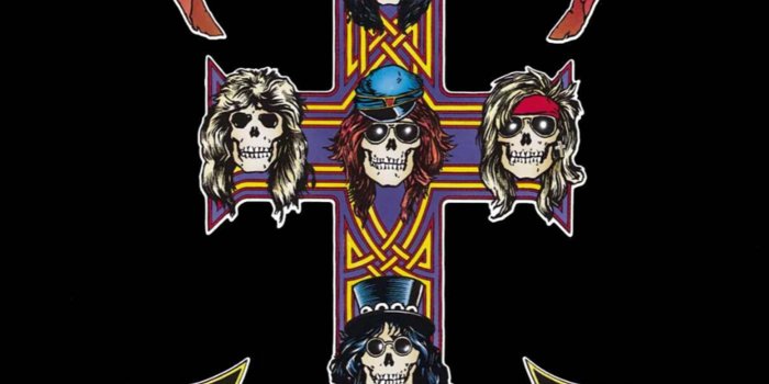 2160x3840 Guns N' Roses Logo 4K Ultra HD Mobile Wallpaper