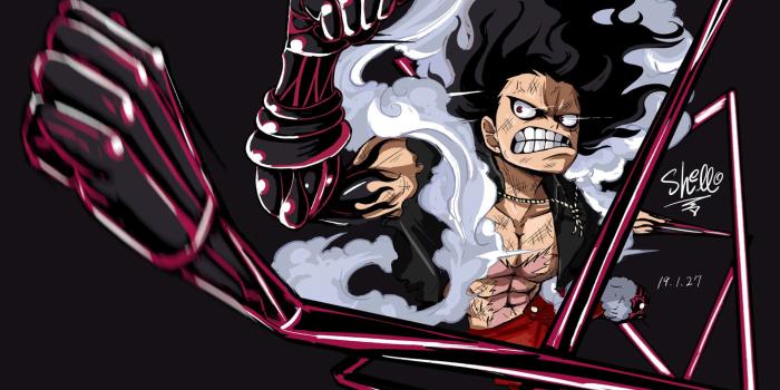 1920x1280 Download Luffy Entering Gear 5 Wallpaper | Wallpapers.com