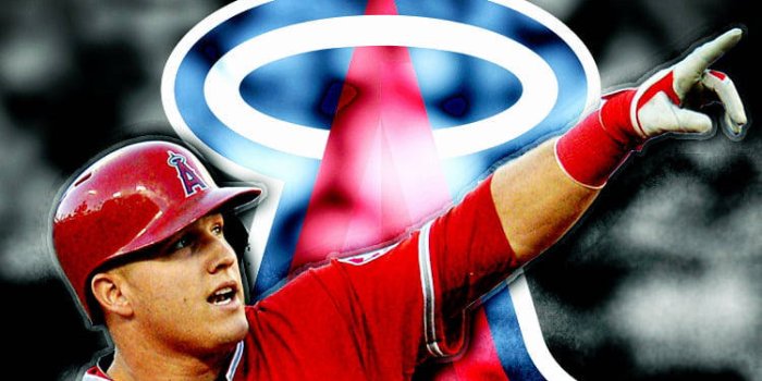 750x1334 Download Mike Trout Of Los Angeles Angels Wallpaper | Wallpapers.com