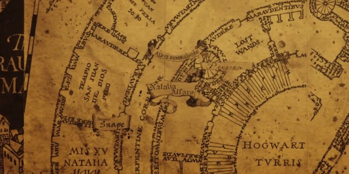 1600x900 Marauders Map Desktop Wallpapers