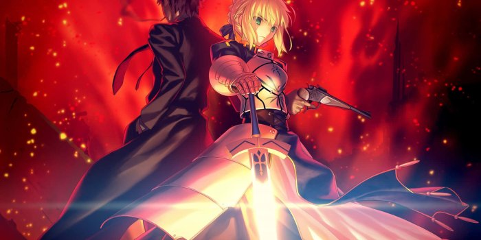 1920x1139 Download Saber Fate Stay Night With Pistol Wallpaper | Wallpapers.com