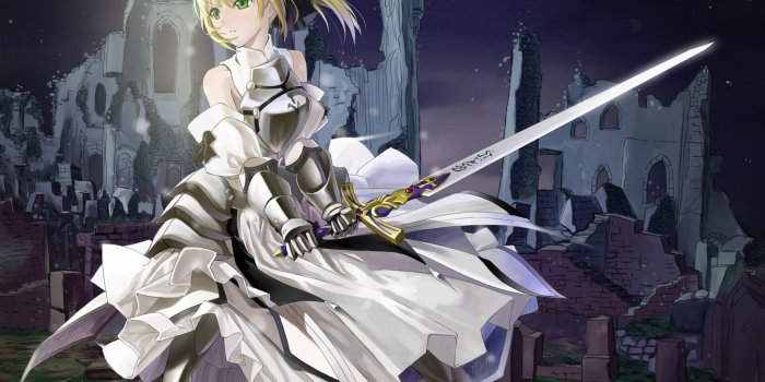 1920x1200 Saber - Fate/stay night wallpaper - Anime wallpapers - #9608