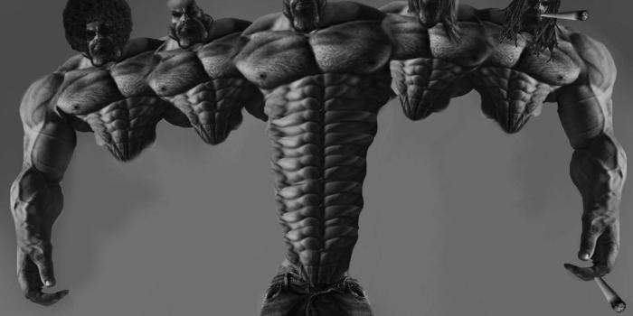 1571x1089 Download Giga Chad And Other Giga Friends Wallpaper | Wallpapers.com