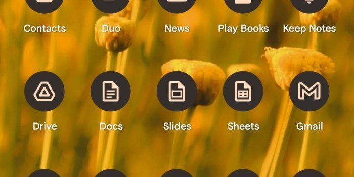 1080x2160 How to Unlock Themed Icons on Android 12 for Colors That Dynamically Shift  with Your Wallpaper « Android :: Gadget Hacks