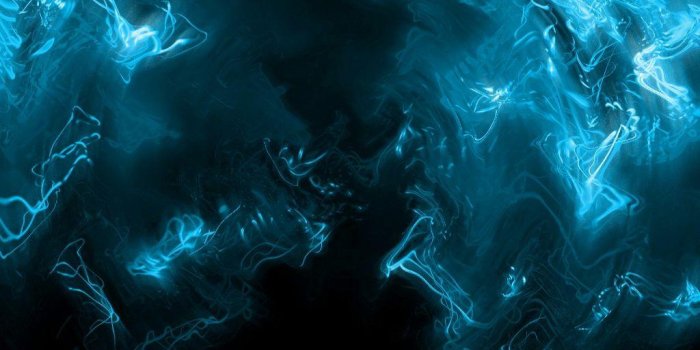 1024x768 Blue Flames Wallpapers